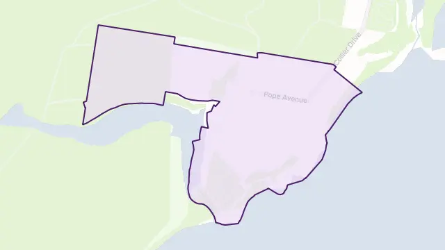 Berrara Area Boundary Map
