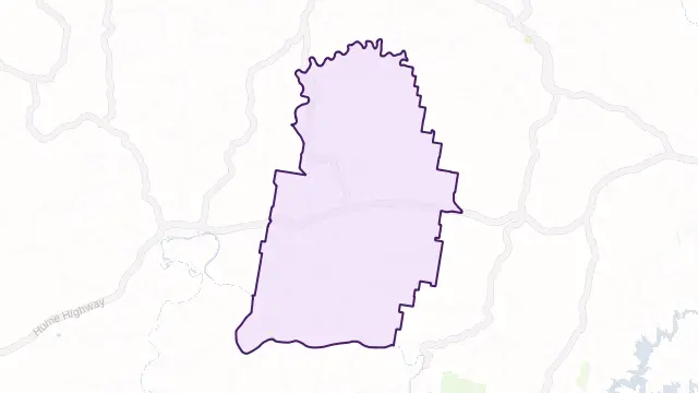 Berremangra Area Boundary Map