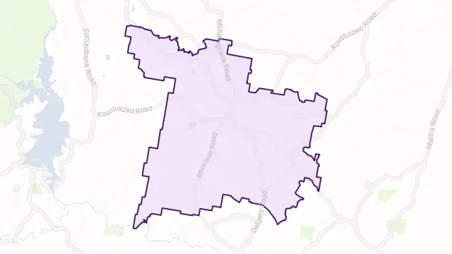 Berridale Area Boundary Map
