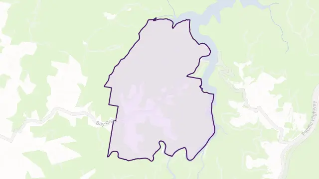 Berrilee Area Boundary Map