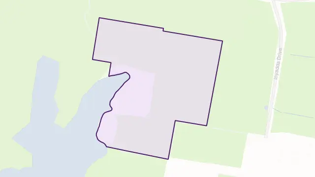 Berringer Lake Area Boundary Map