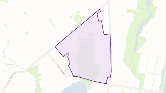 Beverley Park Area Boundary Map