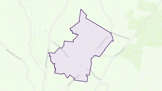 Billeroy Area Boundary Map
