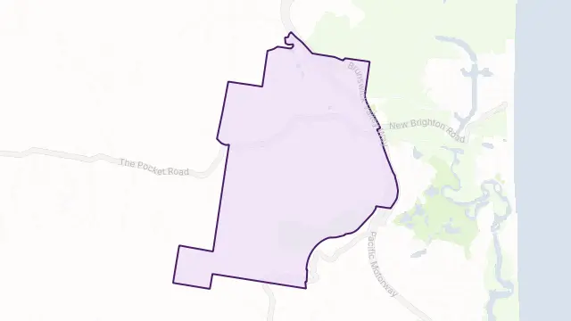 Billinudgel Area Boundary Map