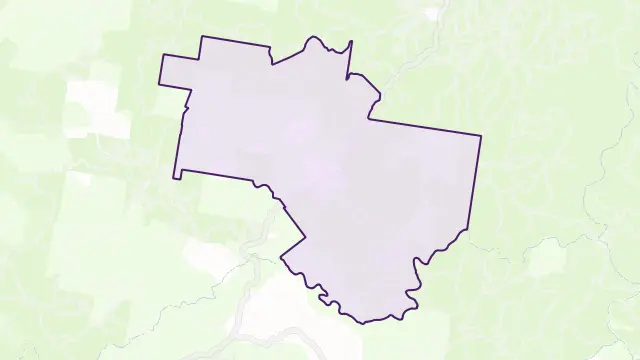Billys Creek Area Boundary Map