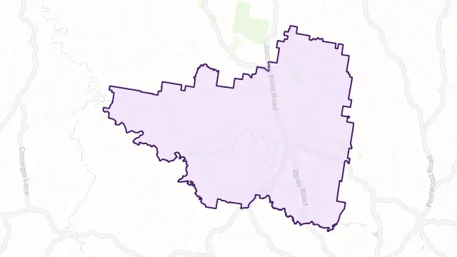 Binda Area Boundary Map