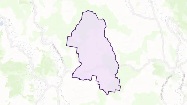 Bingleburra Area Boundary Map