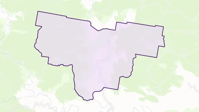 Birdwood Area Boundary Map