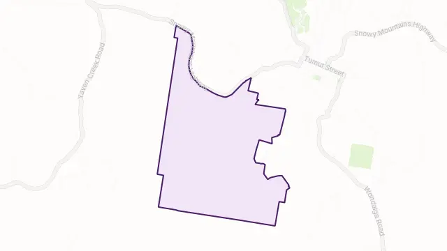 Black Creek Area Boundary Map