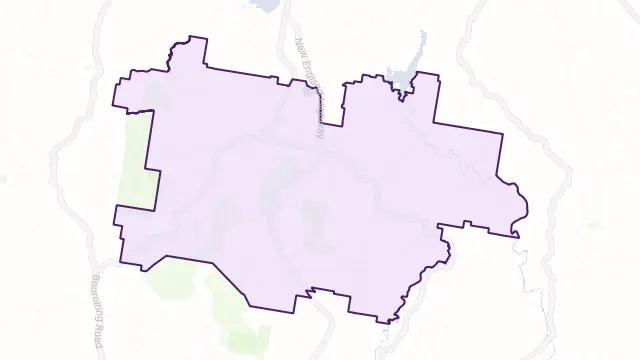 Black Mountain Area Boundary Map