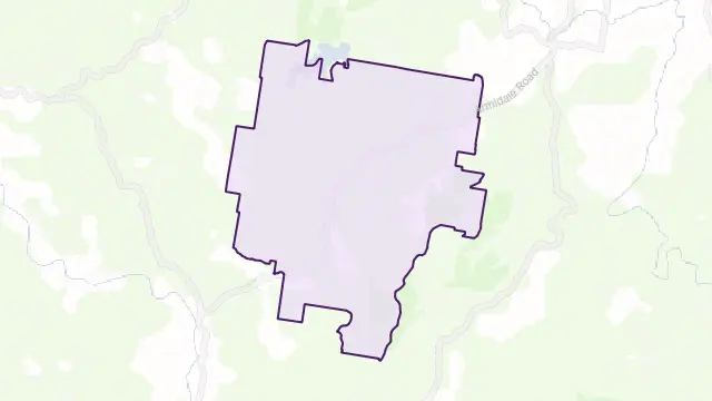 Blaxlands Creek Area Boundary Map