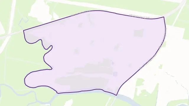 Blue Haven Area Boundary Map