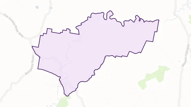 Boco Area Boundary Map