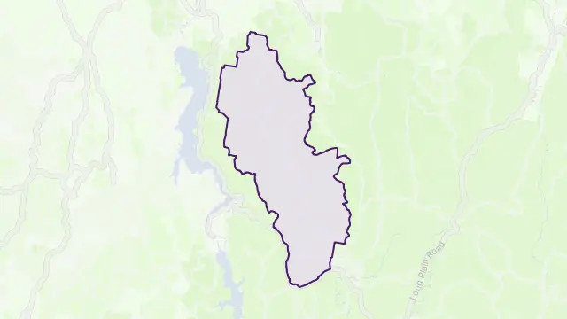 Bogong Peaks Wilderness Area Boundary Map