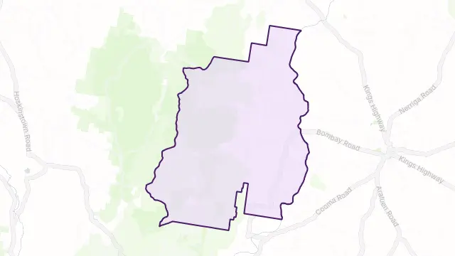 Bombay Area Boundary Map
