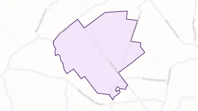 Boona Mount Area Boundary Map