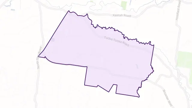 Boonal Area Boundary Map