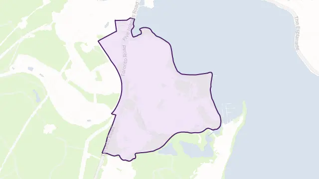 Booragul Area Boundary Map