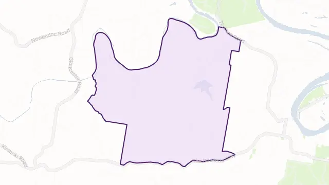 Bootawa Area Boundary Map