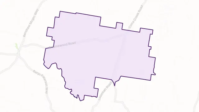 Bournewood Area Boundary Map