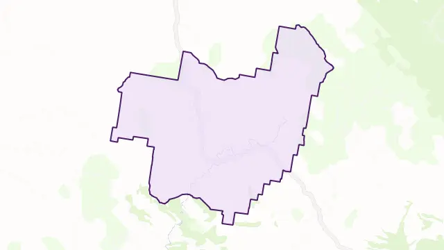Bowmans Creek Area Boundary Map