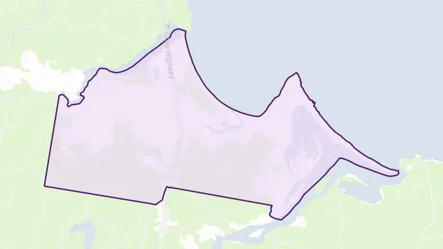 Boydtown Area Boundary Map