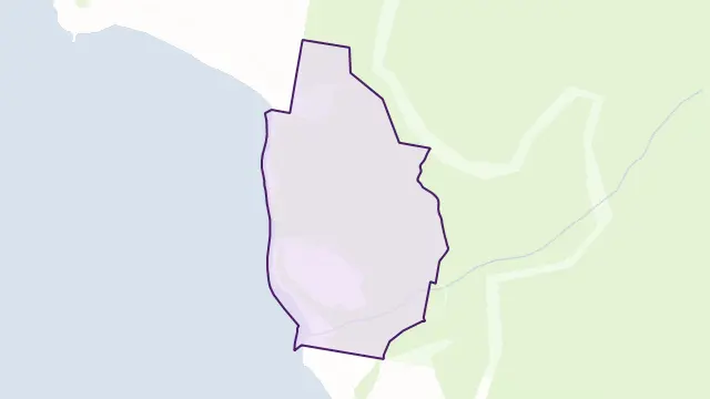 Bream Beach Area Boundary Map