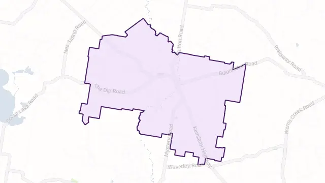 Breeza Area Boundary Map
