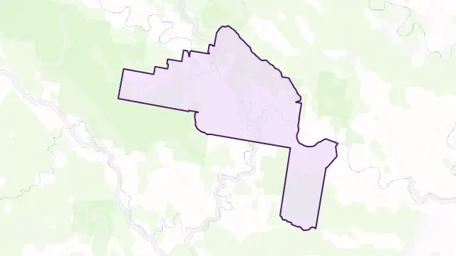 Bretti Area Boundary Map