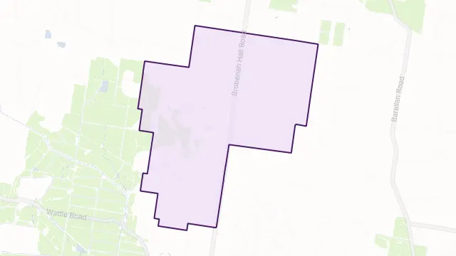 Brobenah Area Boundary Map