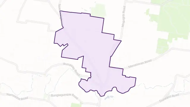 Brocklehurst Area Boundary Map