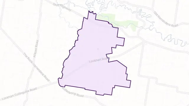 Brookdale Area Boundary Map