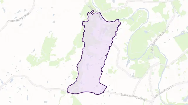Brownlow Hill Area Boundary Map