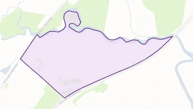 Brownsville Area Boundary Map