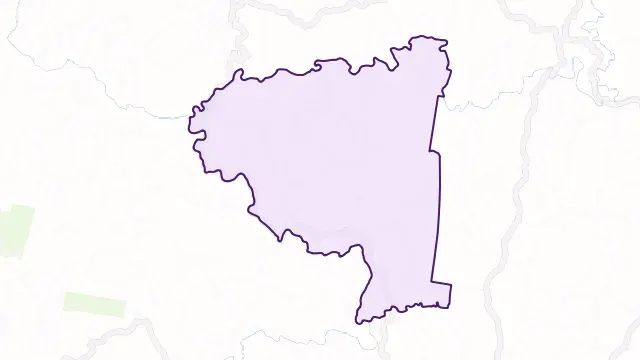Bruinbun Area Boundary Map