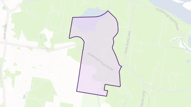 Brundee Area Boundary Map