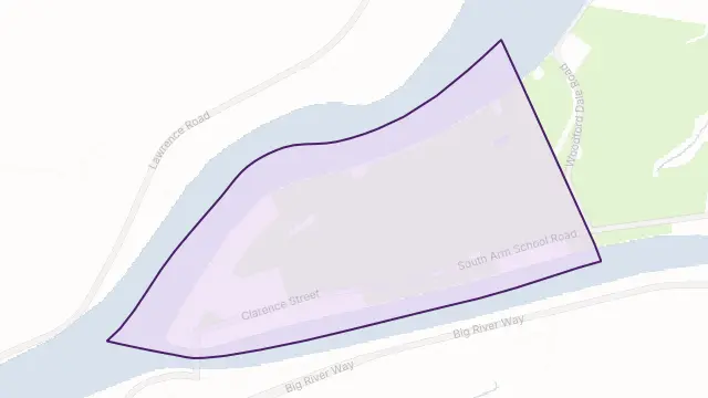 Brushgrove Area Boundary Map