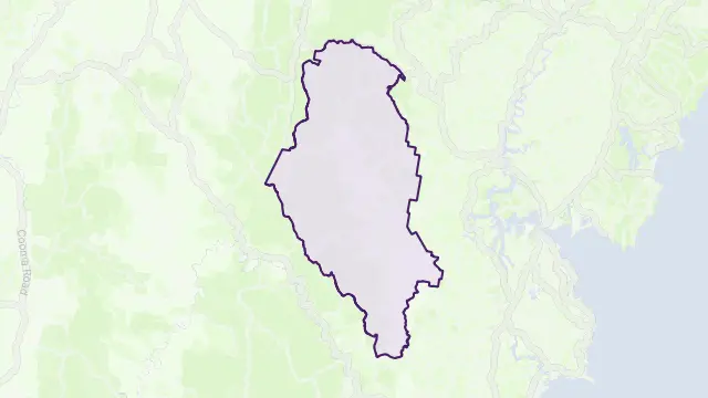 Buckenbowra Area Boundary Map