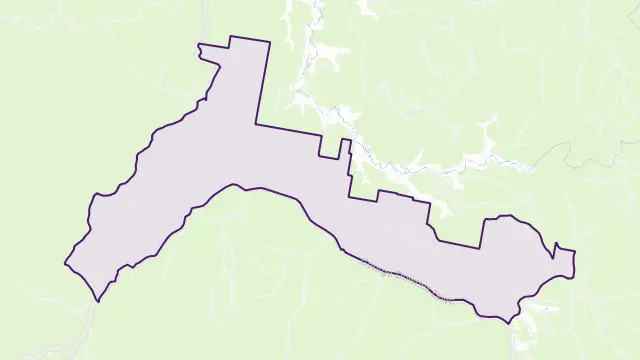 Bucketty Area Boundary Map