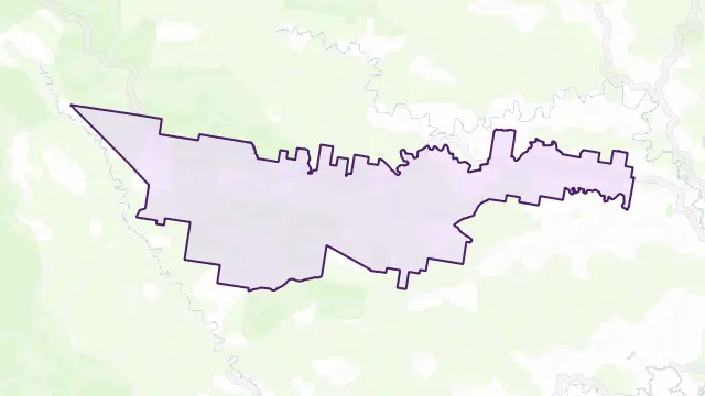 Buckra Bendinni Area Boundary Map