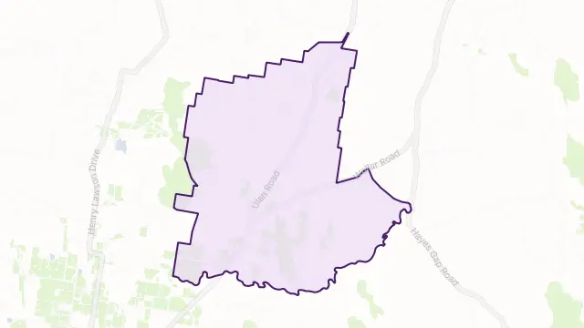Budgee Budgee Area Boundary Map