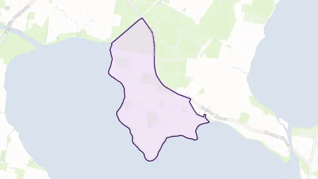 Buff Point Area Boundary Map