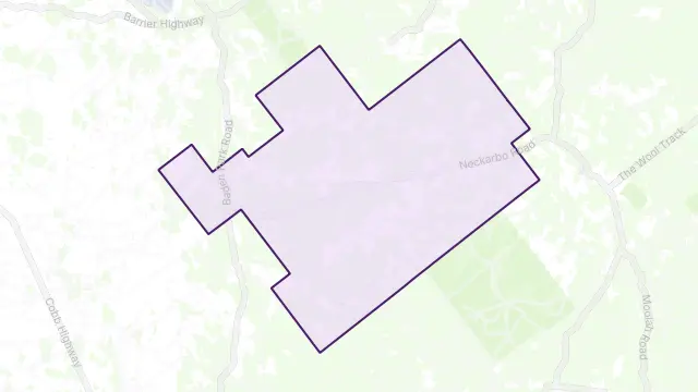 Bulla Area Boundary Map