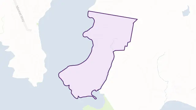 Bundabah Area Boundary Map