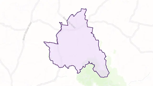 Bundella Area Boundary Map