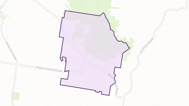 Burrandana Area Boundary Map