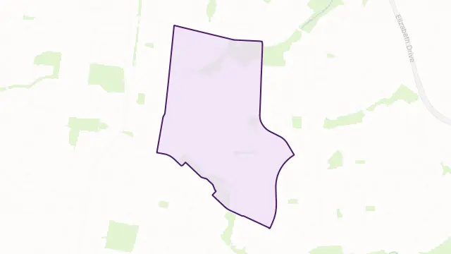 Busby Area Boundary Map