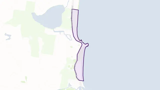 Cabarita Beach Area Boundary Map