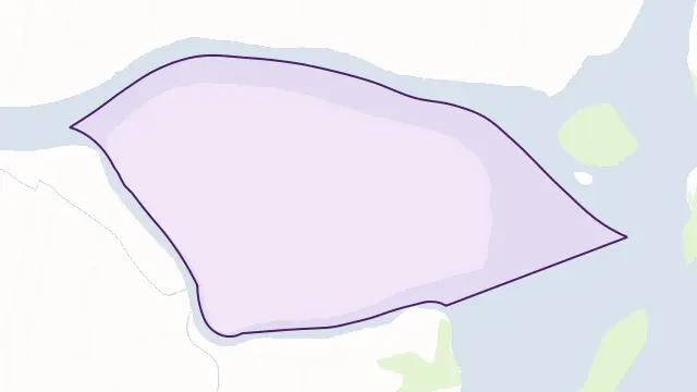 Cabbage Tree Island Area Boundary Map