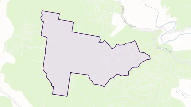 Cairncross Area Boundary Map